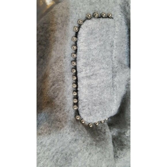 Steve Madden Womens Fall Wool Blend MIDI Coat Med Retail $200 - Picture 6 of 9